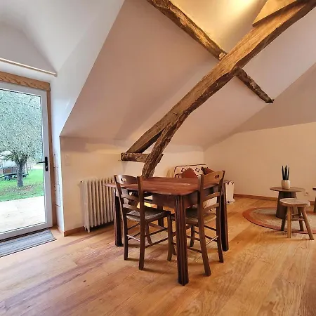 De Charme Dans Grange Renovee Lägenhet Lempzours