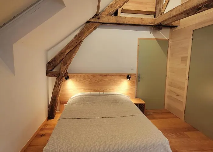 De Charme Dans Grange Renovee アパート Lempzours